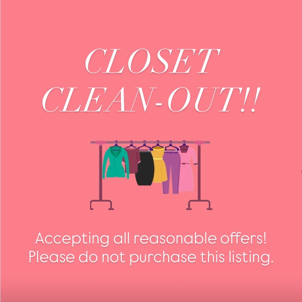 Closet Clean-Out!! - Picture 1 of 1